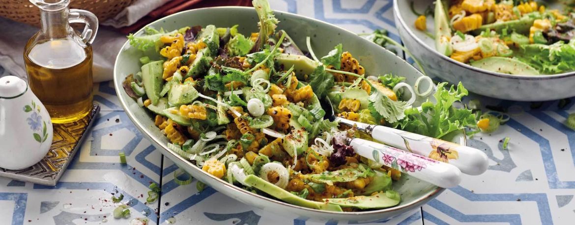 Avocado-Salat mit gegrilltem Mais für 4 Personen von lidl-kochen.de