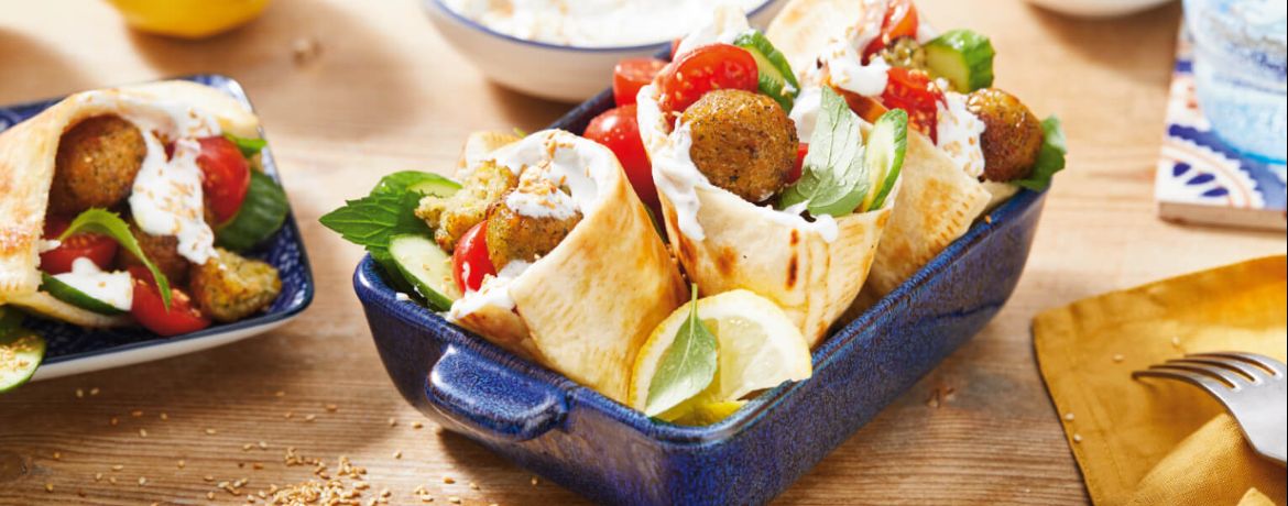 Falafel-Pita für 4 Personen von lidl-kochen.de