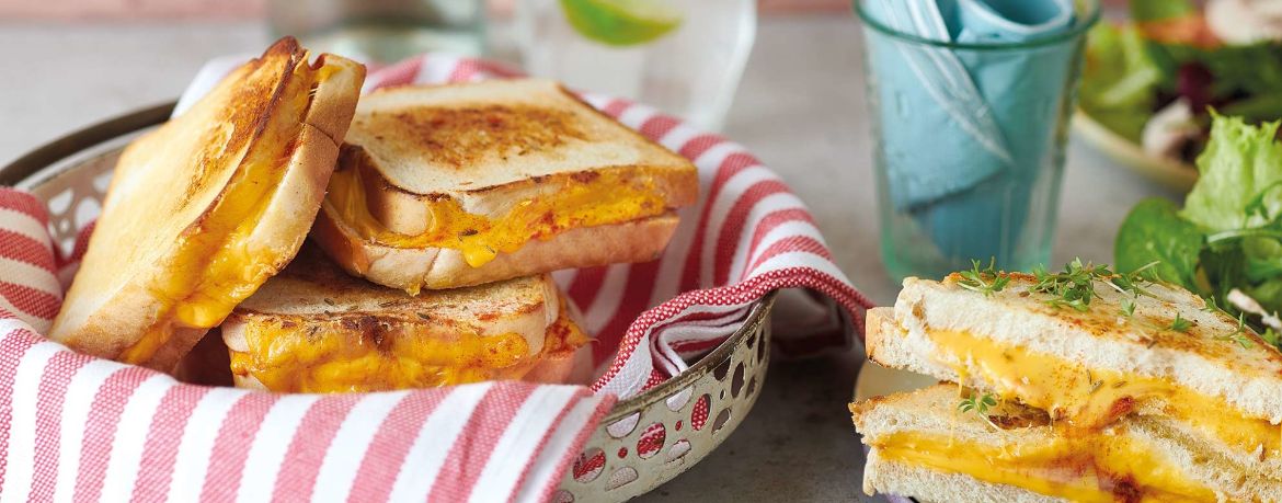 Grilled Cheese Sandwich für 4 Personen von lidl-kochen.de