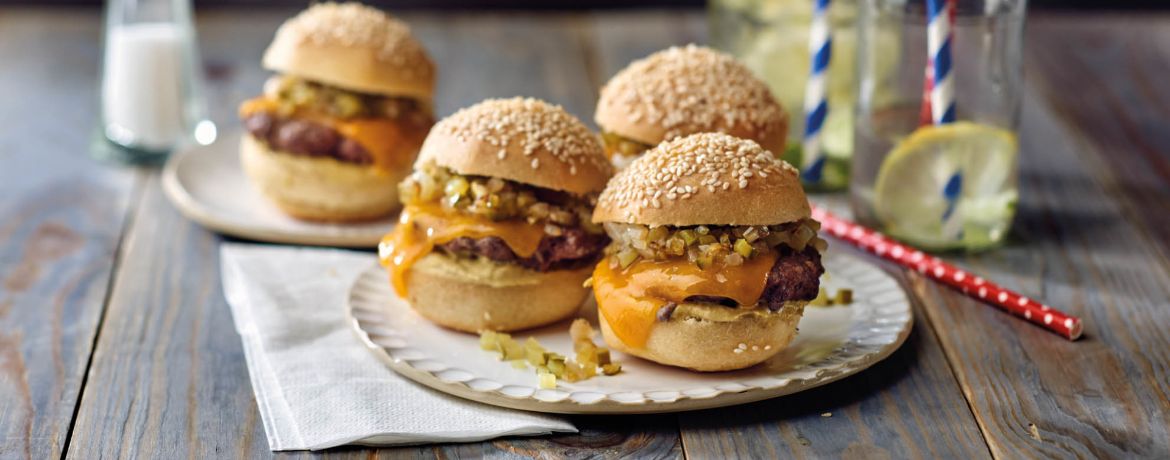 Einfache Mini-Burger für 4 Personen von lidl-kochen.de