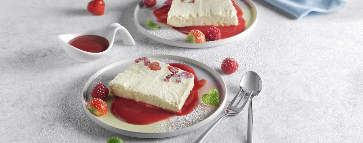 Himbeer-Erdbeer-Parfait für 12 Personen von lidl-kochen.de
