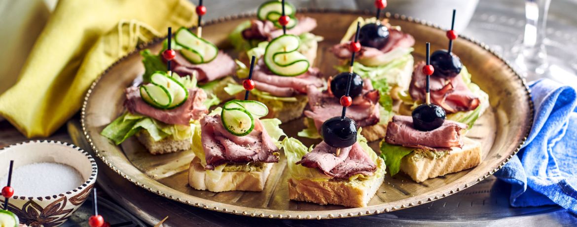 Roastbeef auf Toastbrot für 4 Personen von lidl-kochen.de