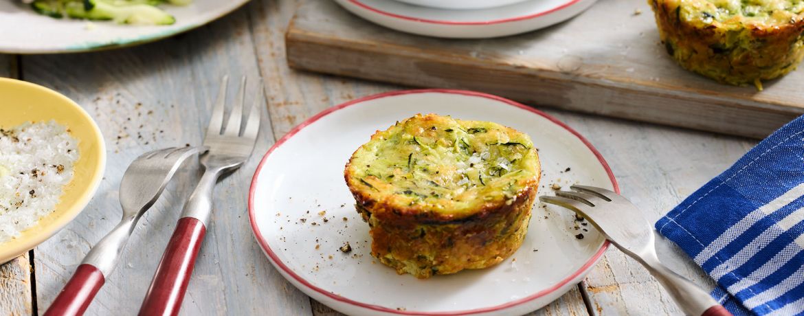 Herzhafte Zucchini-Käse-Muffins für 4 Personen von lidl-kochen.de