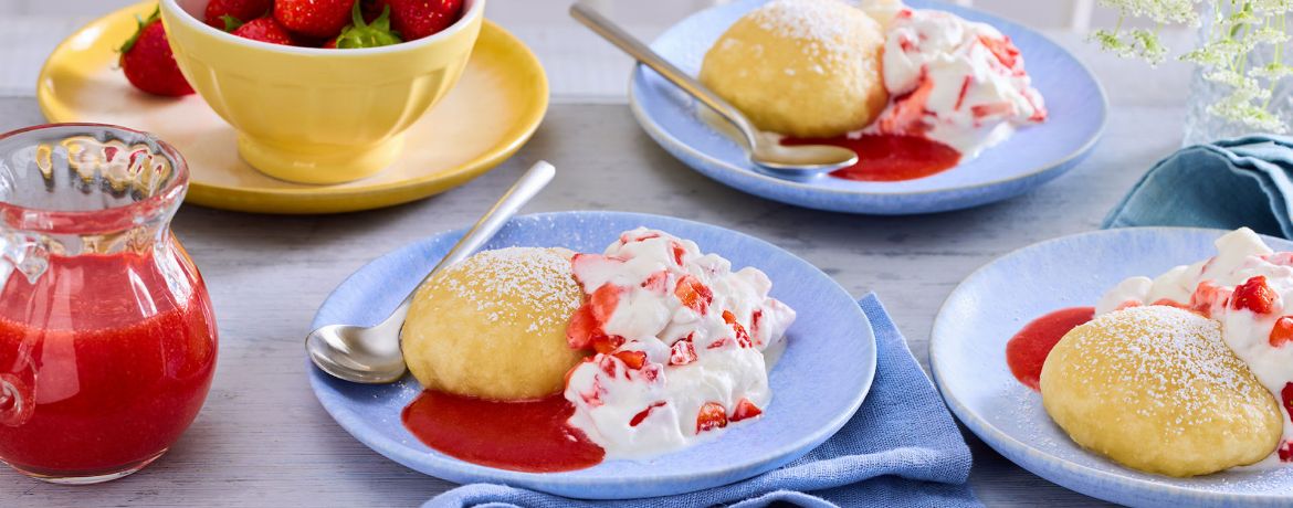 Süße Klöße mit Erdbeeren für 4 Personen von lidl-kochen.de