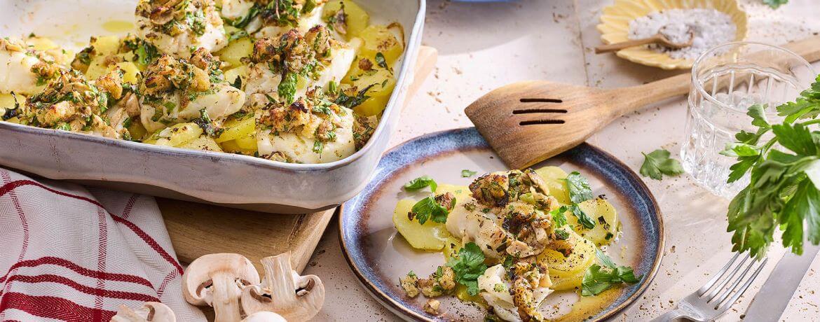 Kabeljau mit Pilzkruste - Rezept | LIDL Kochen
