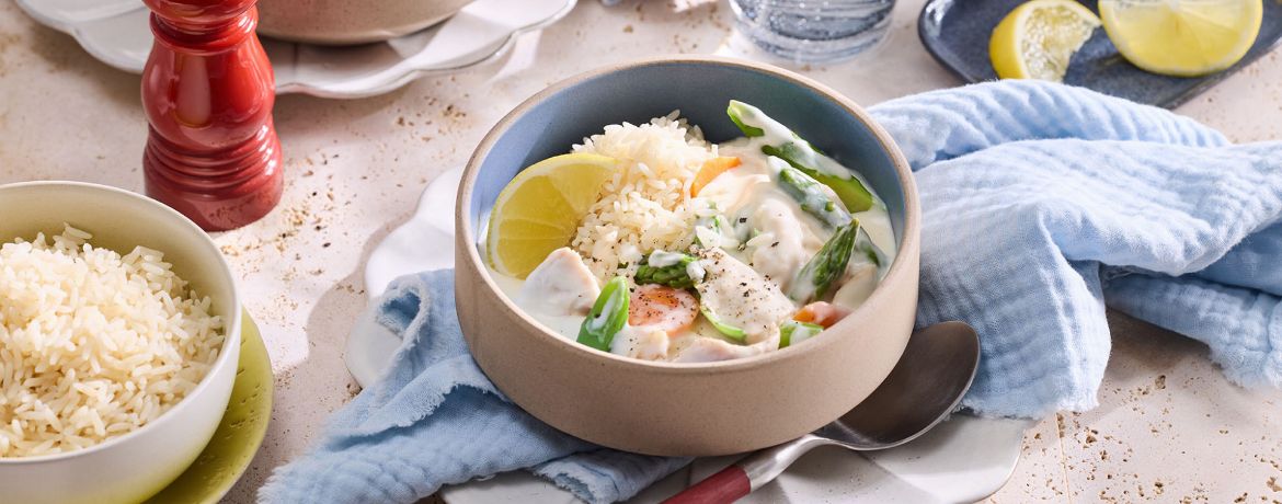Hühnerfrikassee für 4 Personen von lidl-kochen.de