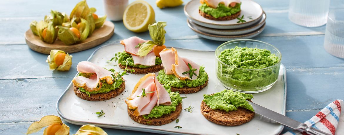 Belegte Brottaler mit Schinken für 4 Personen von lidl-kochen.de