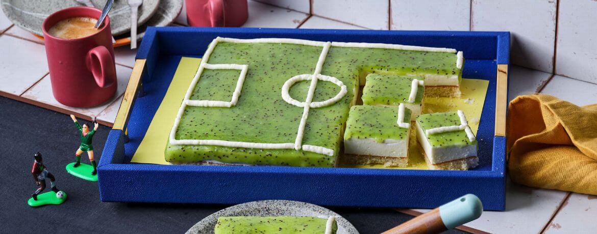 Fußball-Torte mit Kiwi-Topping - Rezept | LIDL Kochen