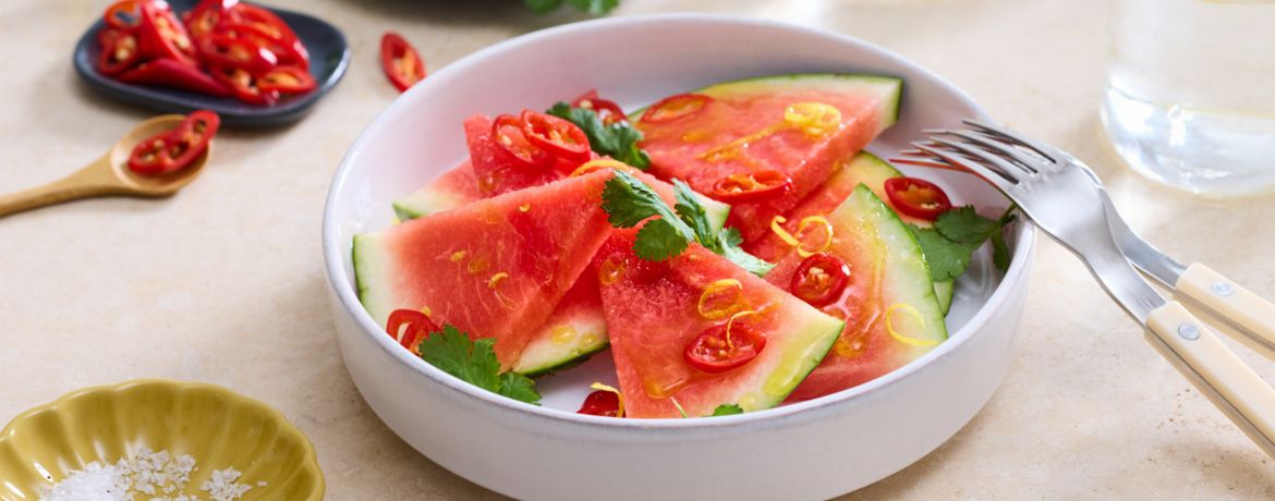 Wassermelonen Snack zur Grillparty für 4 Personen von lidl-kochen.de
