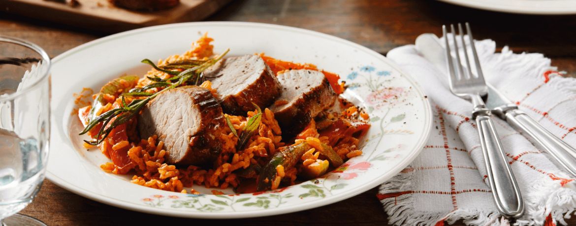 Duvec mit Schweinefilet für 4 Personen von lidl-kochen.de