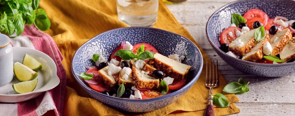 Gegrillter Tofu auf Tomatensalat - Rezept | LIDL Kochen