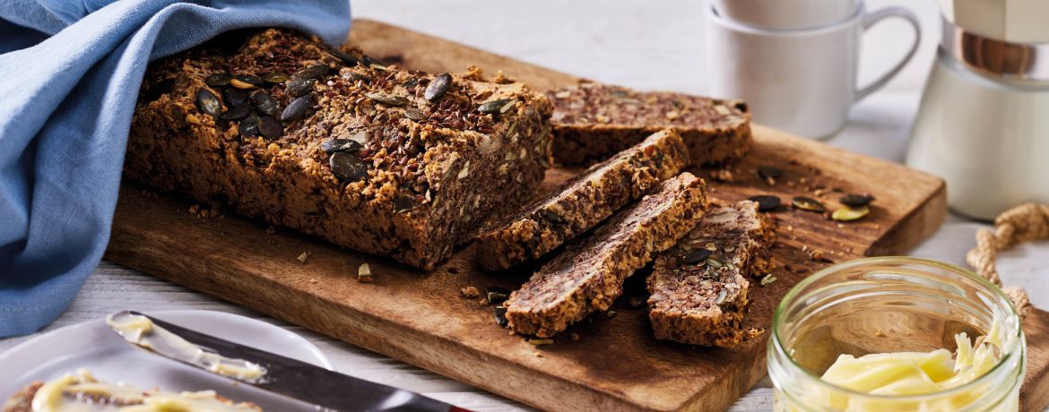 Low-Carb-Nussbrot für 10 Personen von lidl-kochen.de