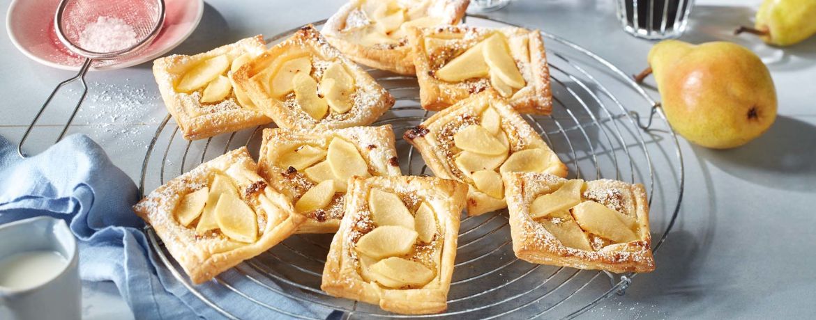 Kleine Blätterteig Tartes mit Birnen für 14 Personen von lidl-kochen.de