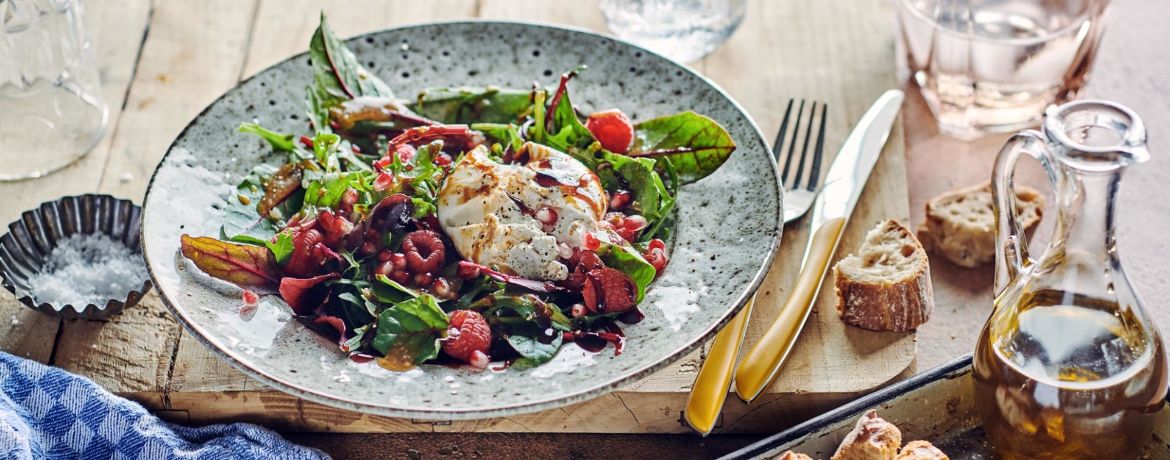Burrata-Salat mit Himbeeren für 4 Personen von lidl-kochen.de