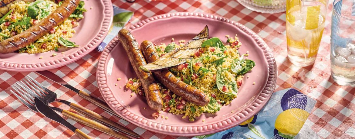 Merguez mit Tabouleh und gegrillter Aubergine für 4 Personen von lidl-kochen.de