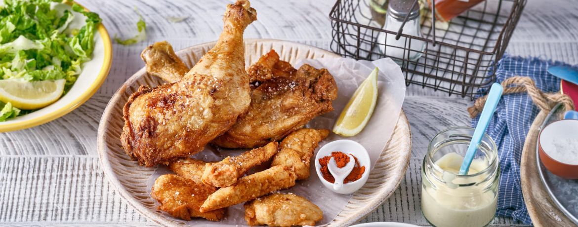 Knuspriges Fried Chicken für 4 Personen von lidl-kochen.de