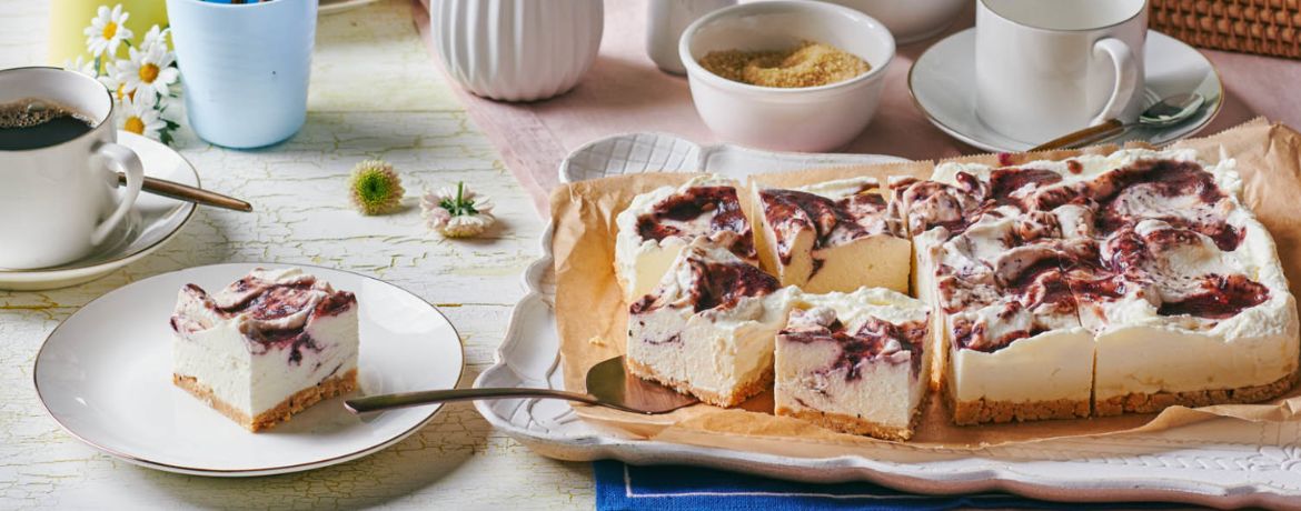 Cheesecake mit Heidelbeeren für 16 Personen von lidl-kochen.de