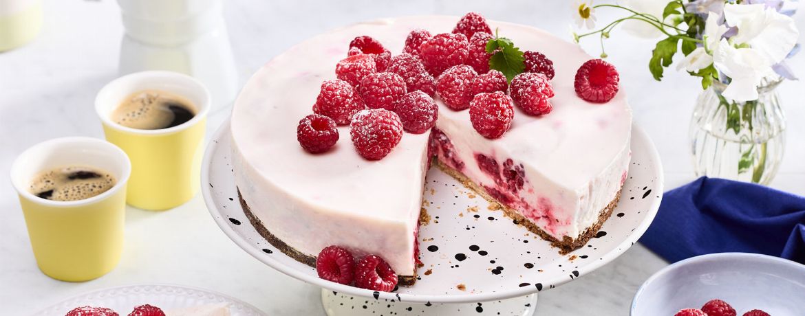 Himbeer-Joghurt-Torte für 8 Personen von lidl-kochen.de