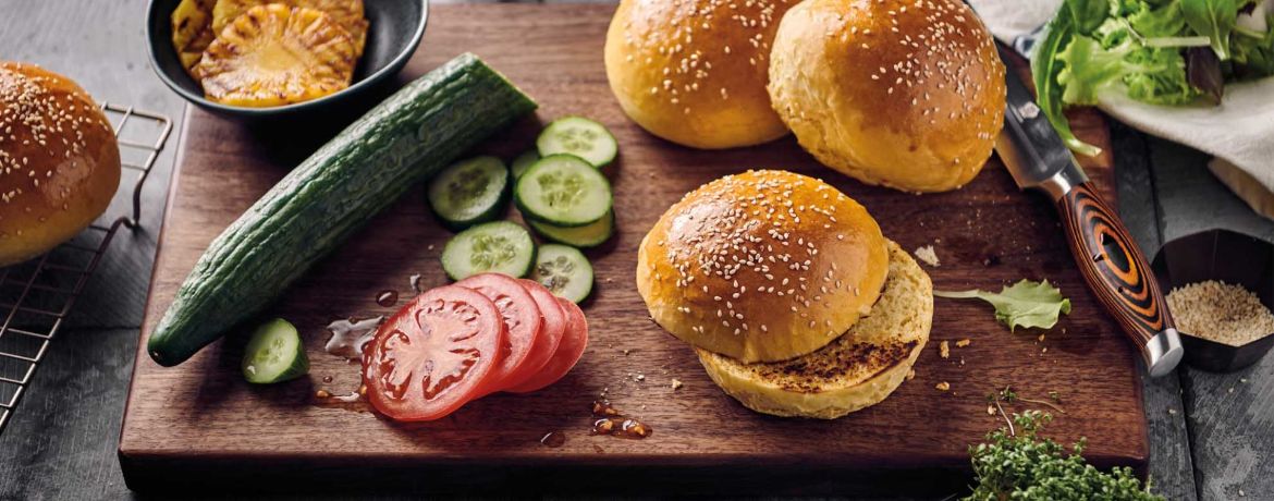 Klassisches Burgerbrötchen-Rezept für 4 Personen von lidl-kochen.de