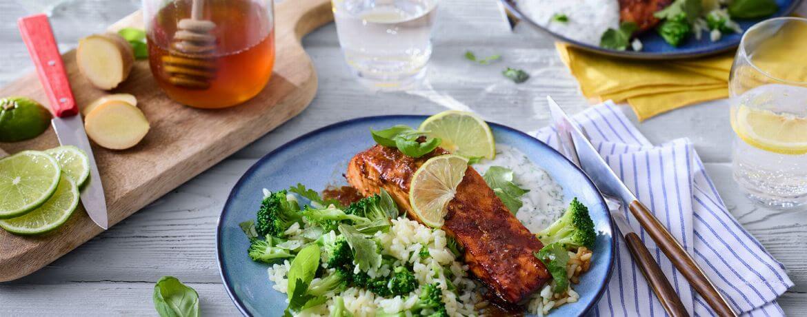 Marinierter Lachs aus der Heißluftfritteuse - Rezept | LIDL Kochen