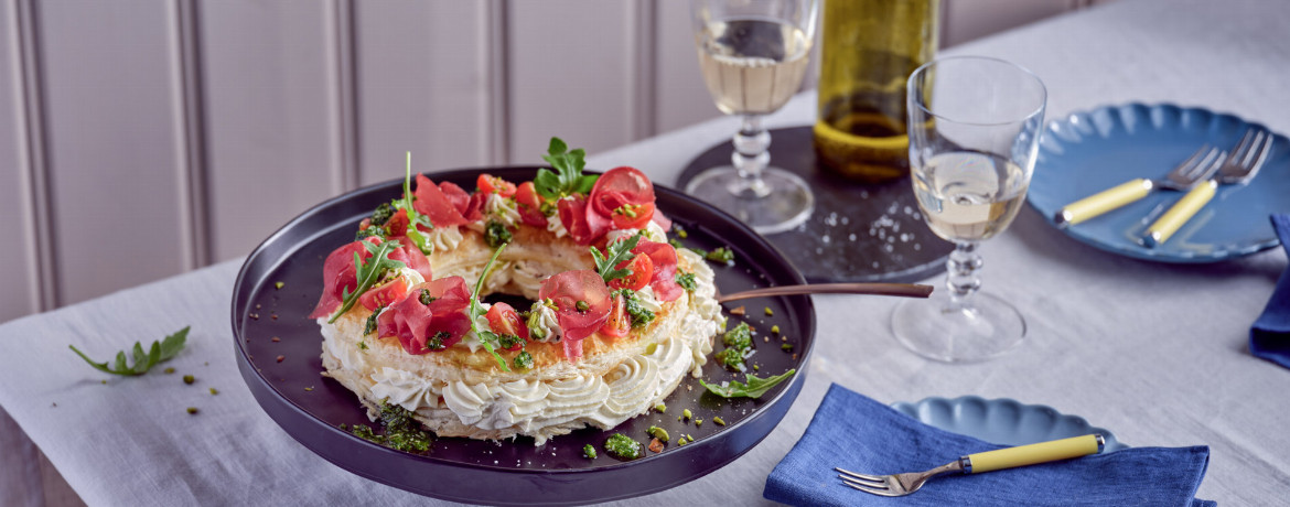 Blätterteigkranz mit Bresaloa für 4 Personen von lidl-kochen.de