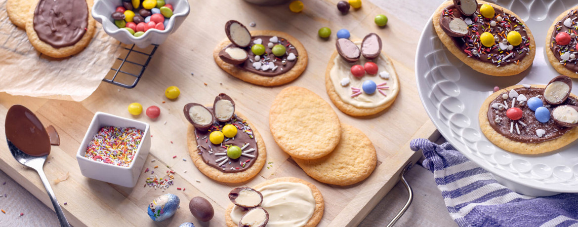 Bunte Osterhasen-Kekse für 40 Personen von lidl-kochen.de