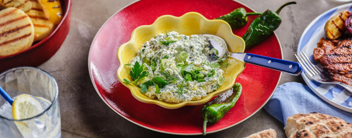 Feta-Kräuter-Dip zur Grill-Party für 8 Personen von lidl-kochen.de