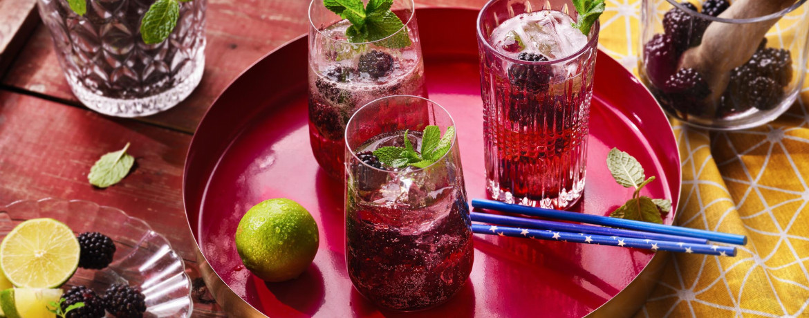 Blackberry Virgin Mojito für 1 Personen von lidl-kochen.de