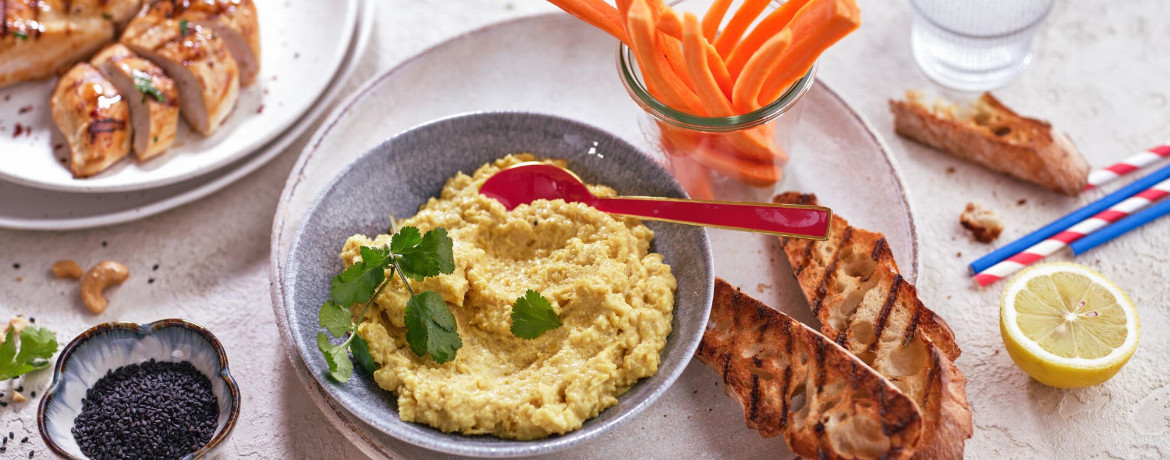 Veganer Cashew-Curry-Dip für 8 Personen von lidl-kochen.de
