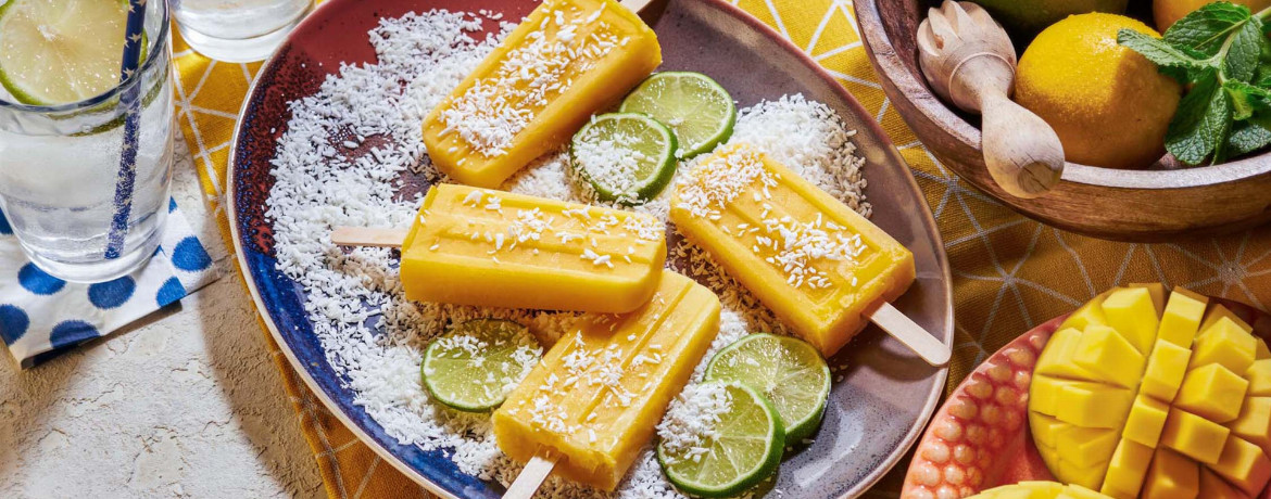 Mango-Limetten-Eis am Stiel für 8 Personen von lidl-kochen.de