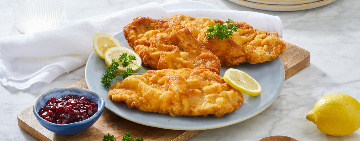 Schnitzel aus der SILVERCREST Heißluftfritteuse für 2 Personen von lidl-kochen.de
