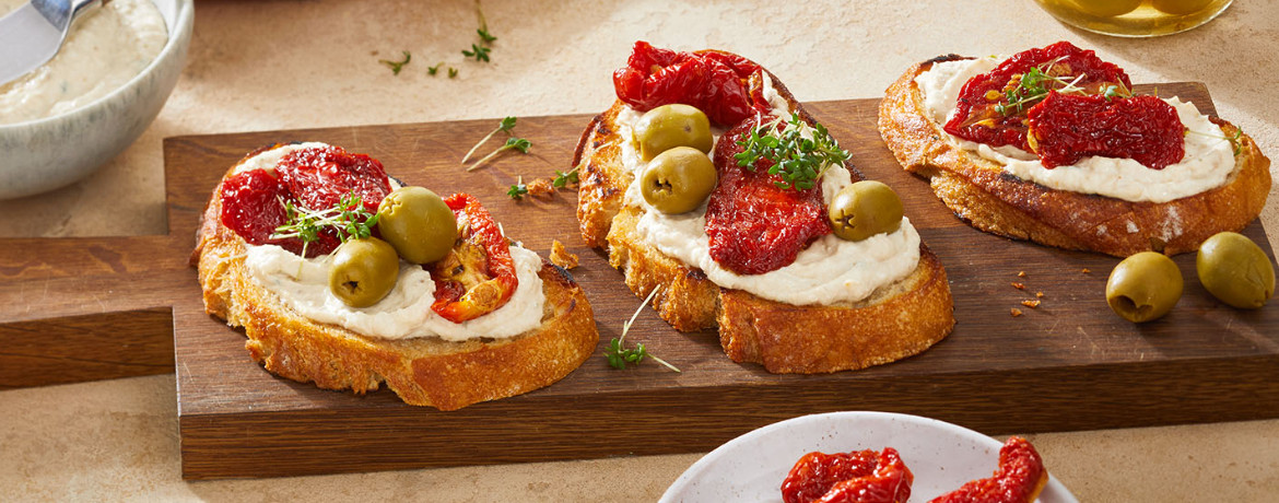 Tartine mit Auberginencreme für 1 Personen von lidl-kochen.de