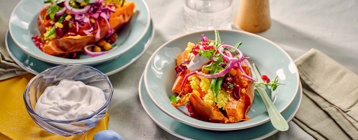 Süßkartoffel-Kumpir für 4 Personen von lidl-kochen.de