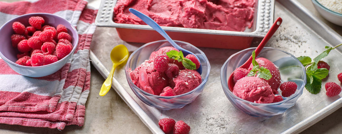 Kokos-Himbeer-Eis für 4 Personen von lidl-kochen.de