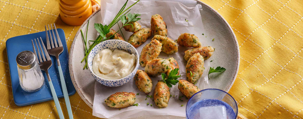 Kabeljau-Kroketten mit Schnittlauch-Aioli für 4 Personen von lidl-kochen.de