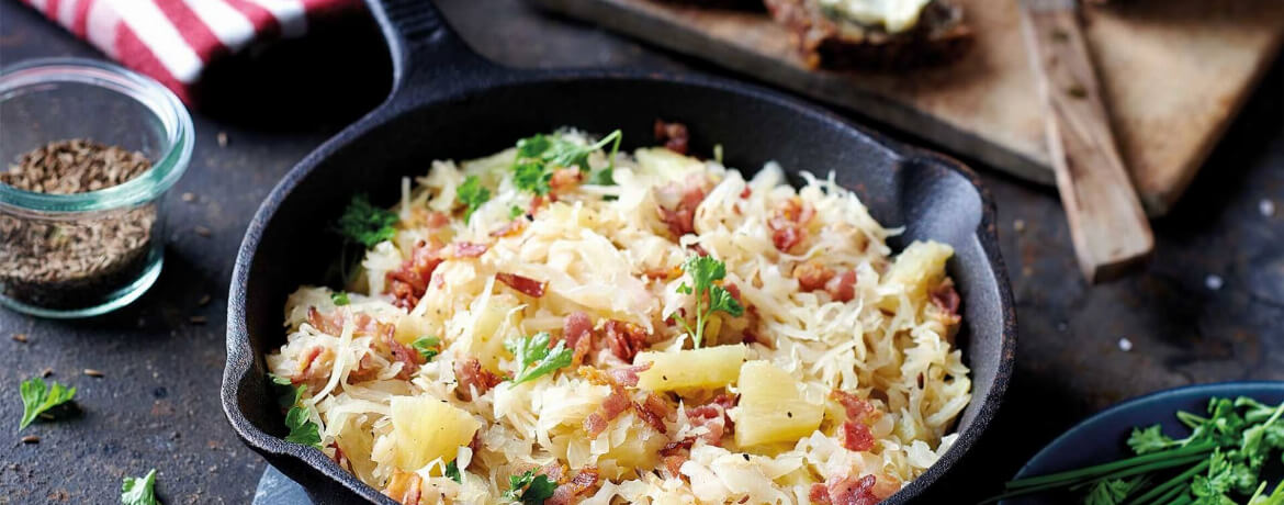 Sauerkraut mit Ananas und Speck - Rezept | LIDL Kochen