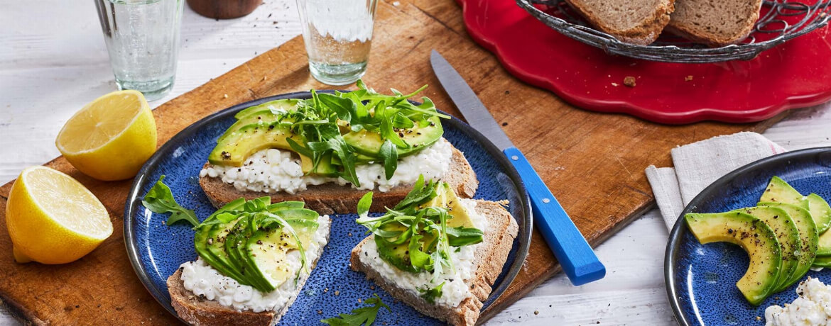 Avocado-Brot mit Frischkäse - Rezept | LIDL Kochen