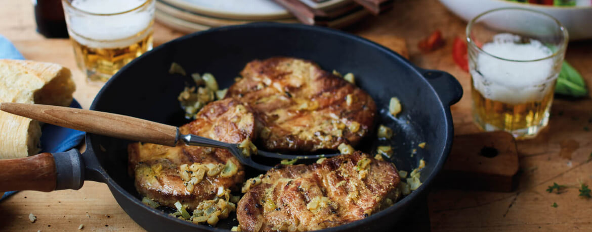 Nackensteaks in Bier-Marinade - Rezept | LIDL Kochen