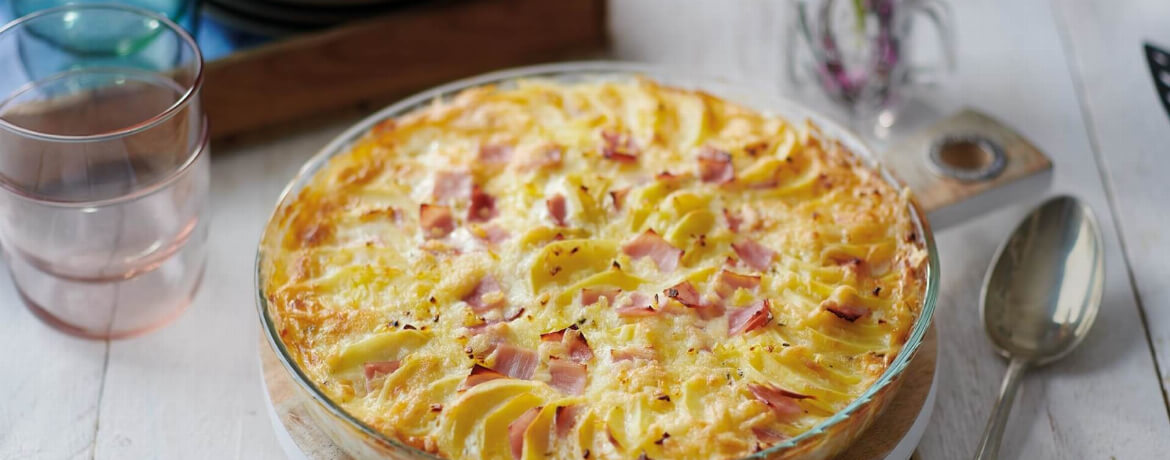 Klassischer Kartoffelauflauf mit Schinken - Rezept | LIDL Kochen