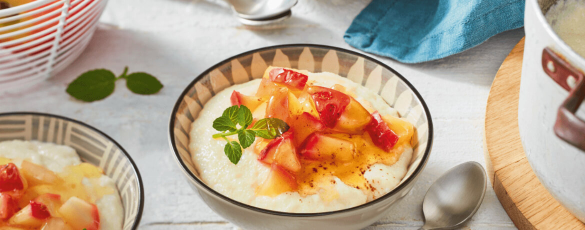 [Schnell &amp; einfach] Grießbrei mit Apfel und Zimt | LIDL Kochen