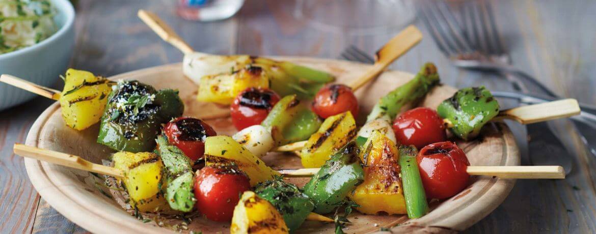 Gemüse-Grill-Spieße - Rezept | LIDL Kochen Gemüse-Grill-Spieße - Rezept | LIDL Kochen