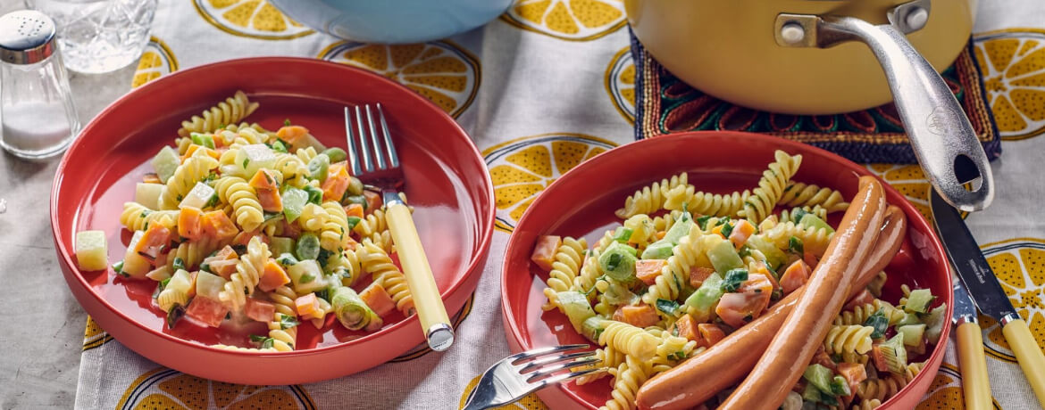 Nudelsalat mit Wiener Würstchen - Rezept | LIDL Kochen