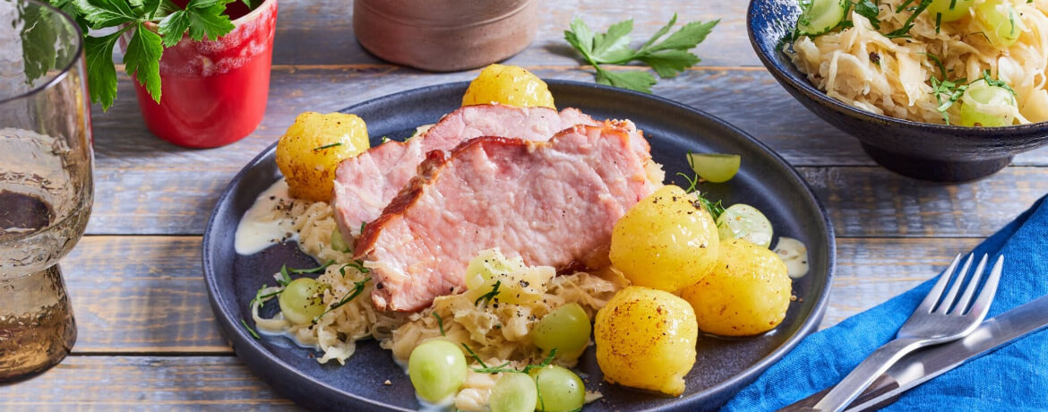 Kasseler mit Rahmsauerkraut - Rezept | LIDL Kochen