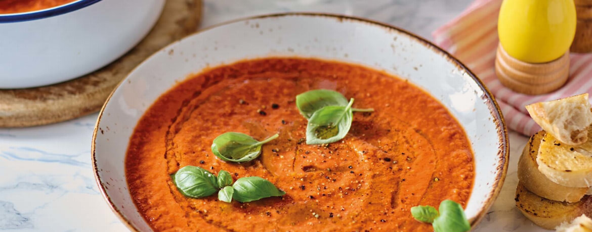 Tomatensuppe mit Basilikum - Rezept | LIDL Kochen