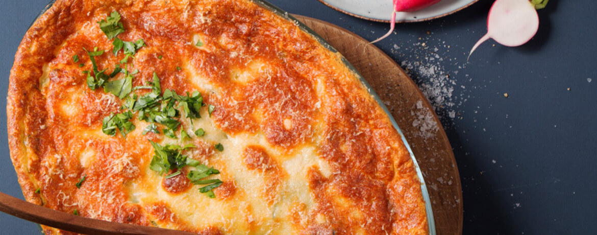 Frittata mit Spinat und Salat - Rezept | LIDL Kochen