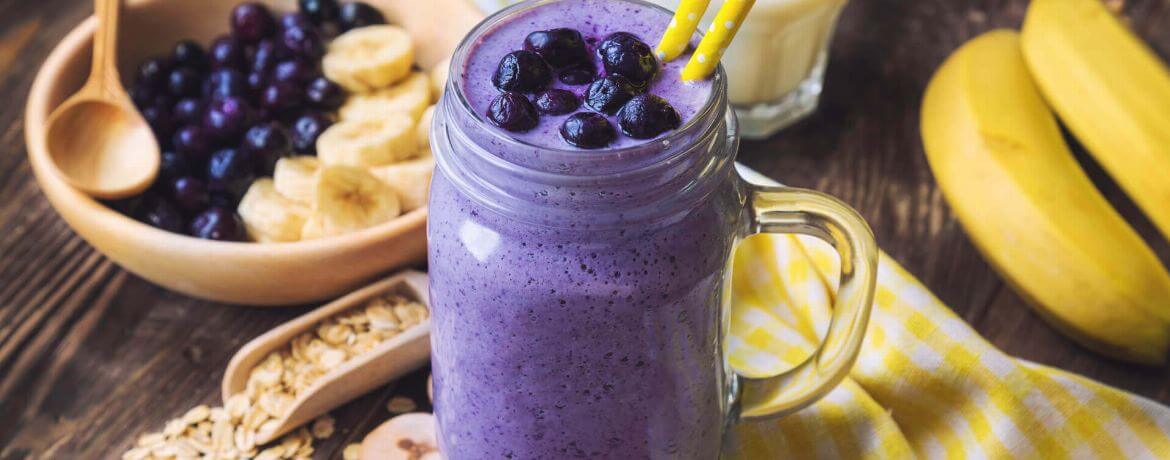 Bananen-Blaubeer-Smoothie - Rezept | LIDL Kochen