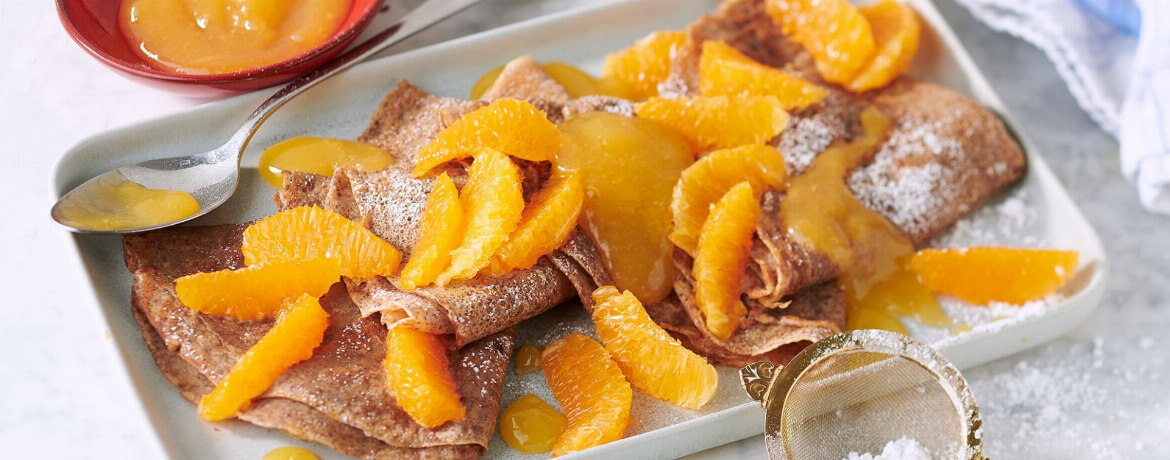 Schoko-Crêpes mit Clementinen - Rezept | LIDL Kochen