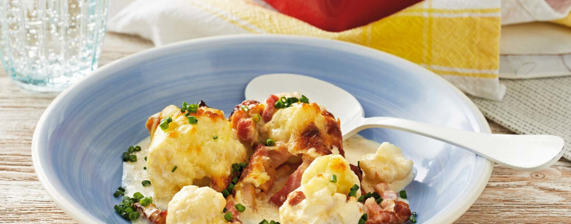 Blumenkohl-Speck Gratin für 4 Personen von lidl-kochen.de