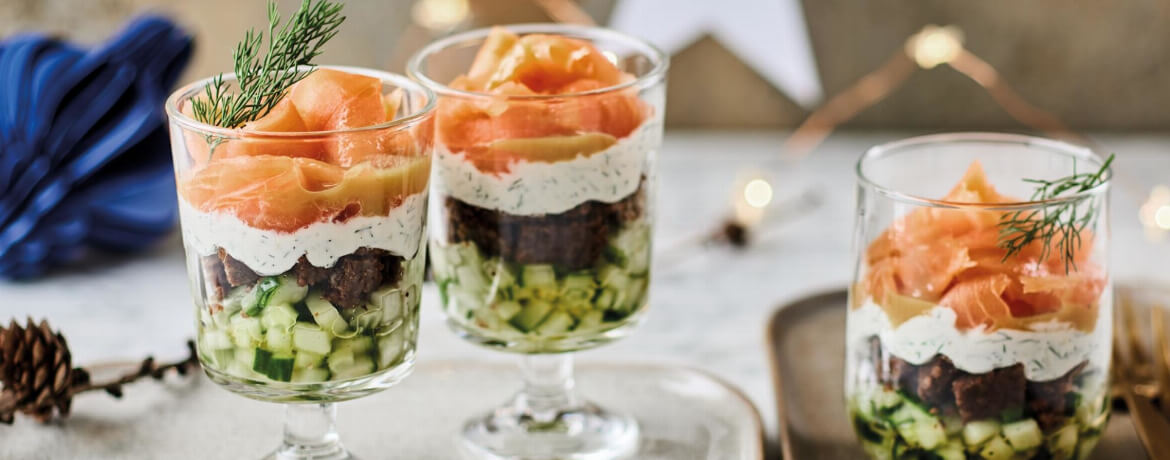 Apfel-Senf-Süppchen mit Räucherlachs - Koche.eu