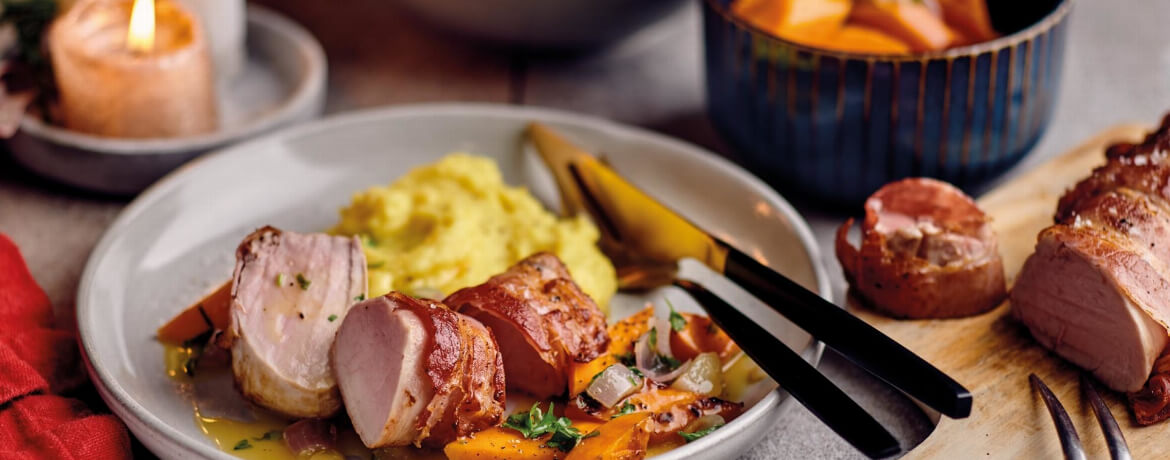 Schweinefilet vietnam Art mit Porree &amp; roten Zwiebeln - Koche.eu